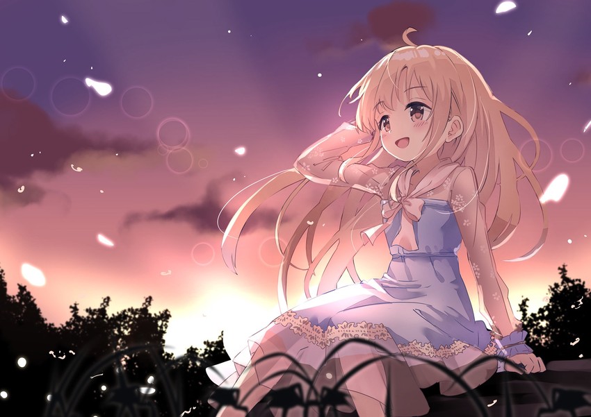 futaba anzu (idolmaster and 1 more) drawn by greatpengh