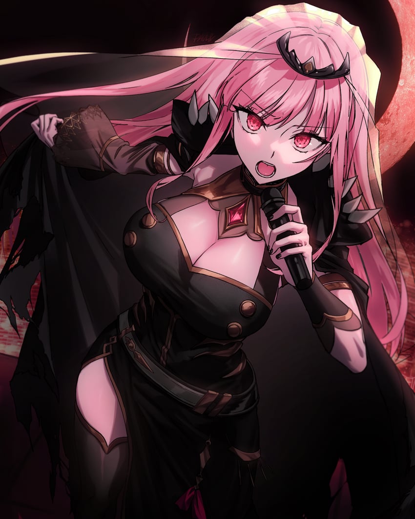 mori calliope (hololive and 1 more) drawn by paulandcookie