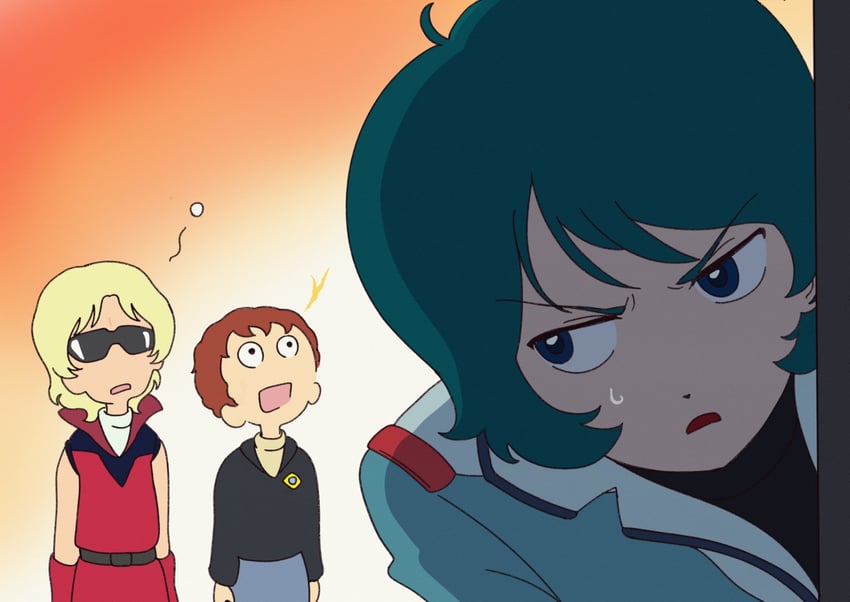 amuro ray, kamille bidan, and quattro bajeena (gundam and 2 more) drawn by mito_(mitotank)
