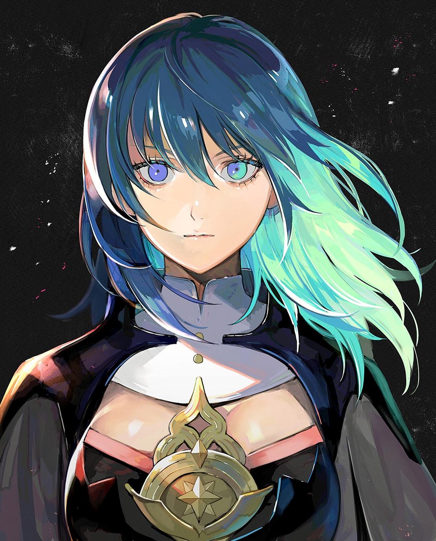 female byleth (fire emblem and 1 more) drawn by kyufe