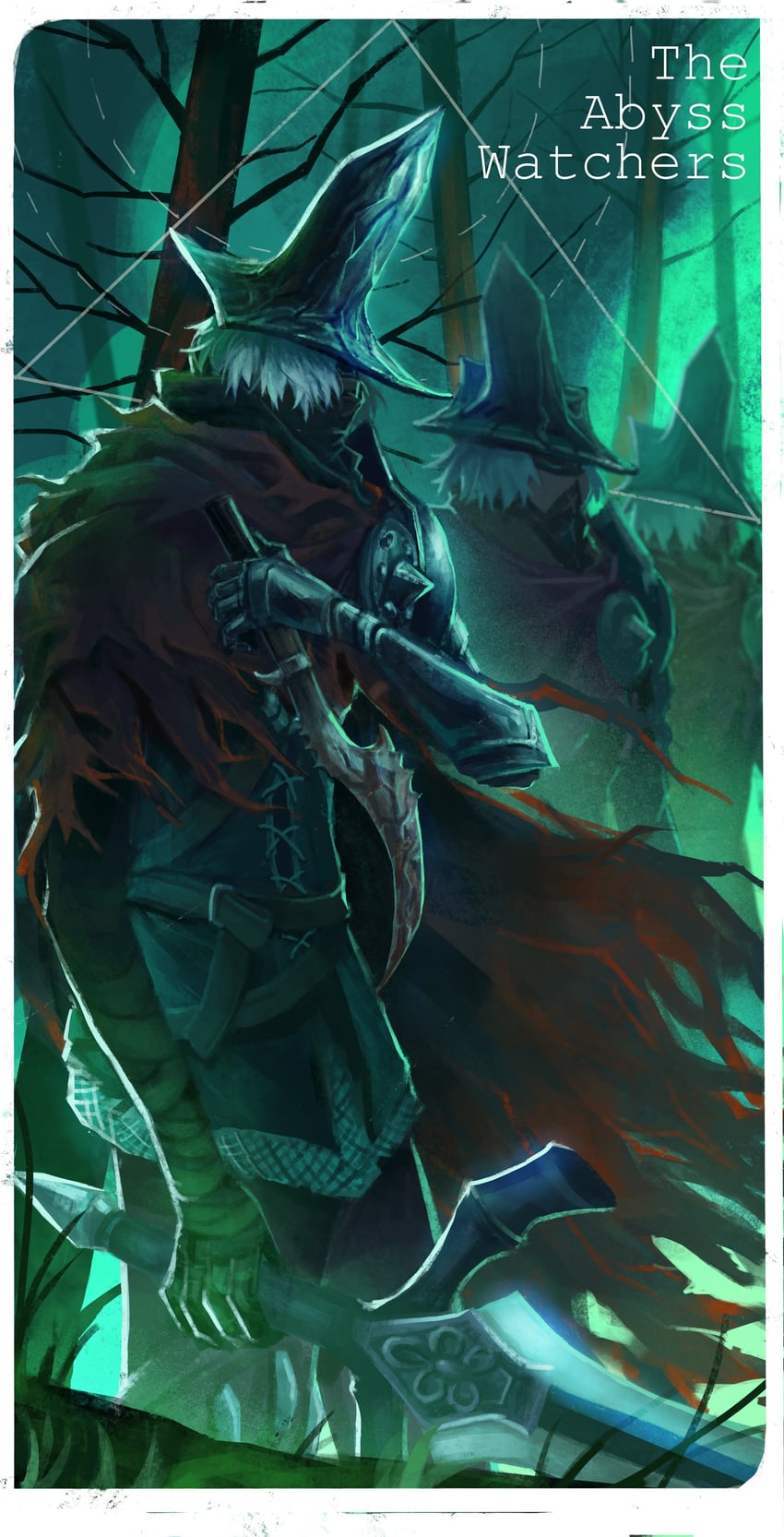 abyss watcher (dark souls and 1 more) drawn by tworain_w