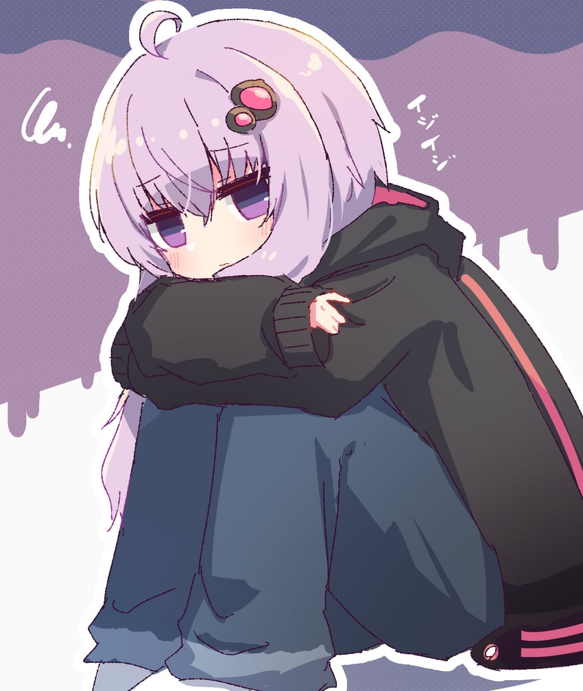 yuzuki yukari (vocaloid and 1 more) drawn by hibino_000