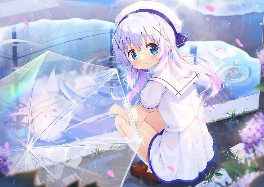 kafuu chino (gochuumon wa usagi desu ka?) drawn by taku_michi