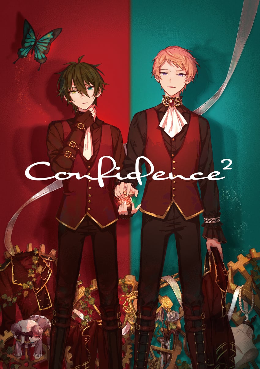 kagehira mika and itsuki shu (ensemble stars!) drawn by wednesday_108