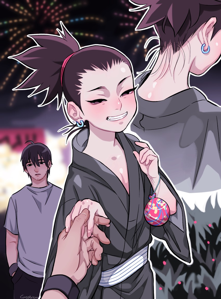 nara shikamaru (naruto and 1 more) drawn by gogglesyo | Danbooru