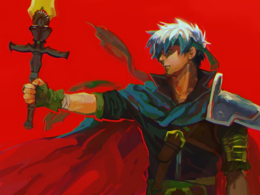 ike (fire emblem and 1 more) drawn by picnicic