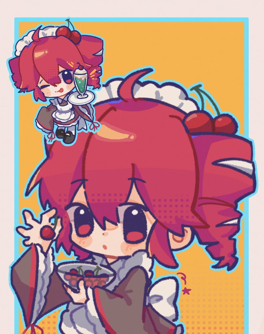kasane teto (utau and 1 more) drawn by moochaakaka