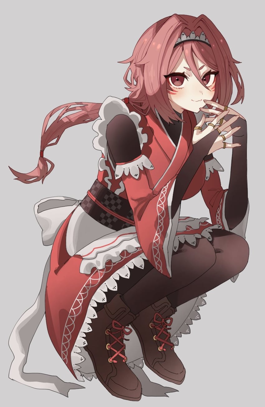yae tenzen (re:zero kara hajimeru isekai seikatsu) drawn by mince_cutlet_bastard