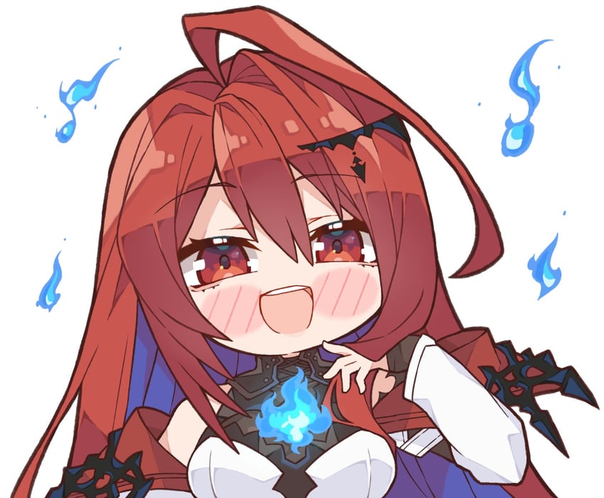 elizabeth rose bloodflame (hololive and 1 more) drawn by kukie-nyan