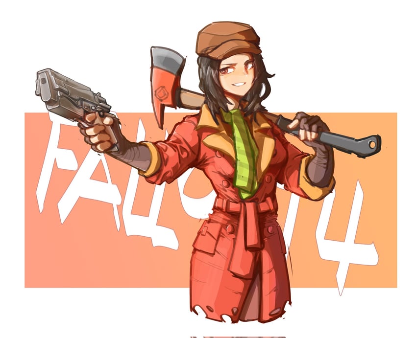 piper wright (fallout and 1 more) drawn by xrnl2018