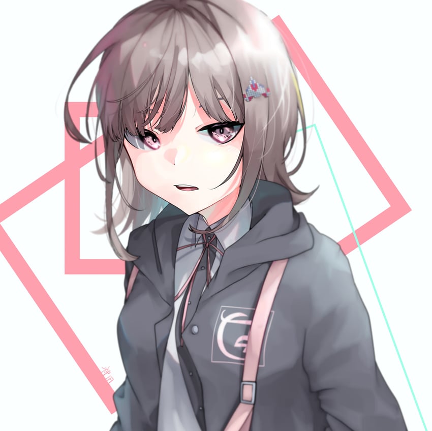 nanami chiaki (danganronpa and 2 more) drawn by kanda_(kami4545)
