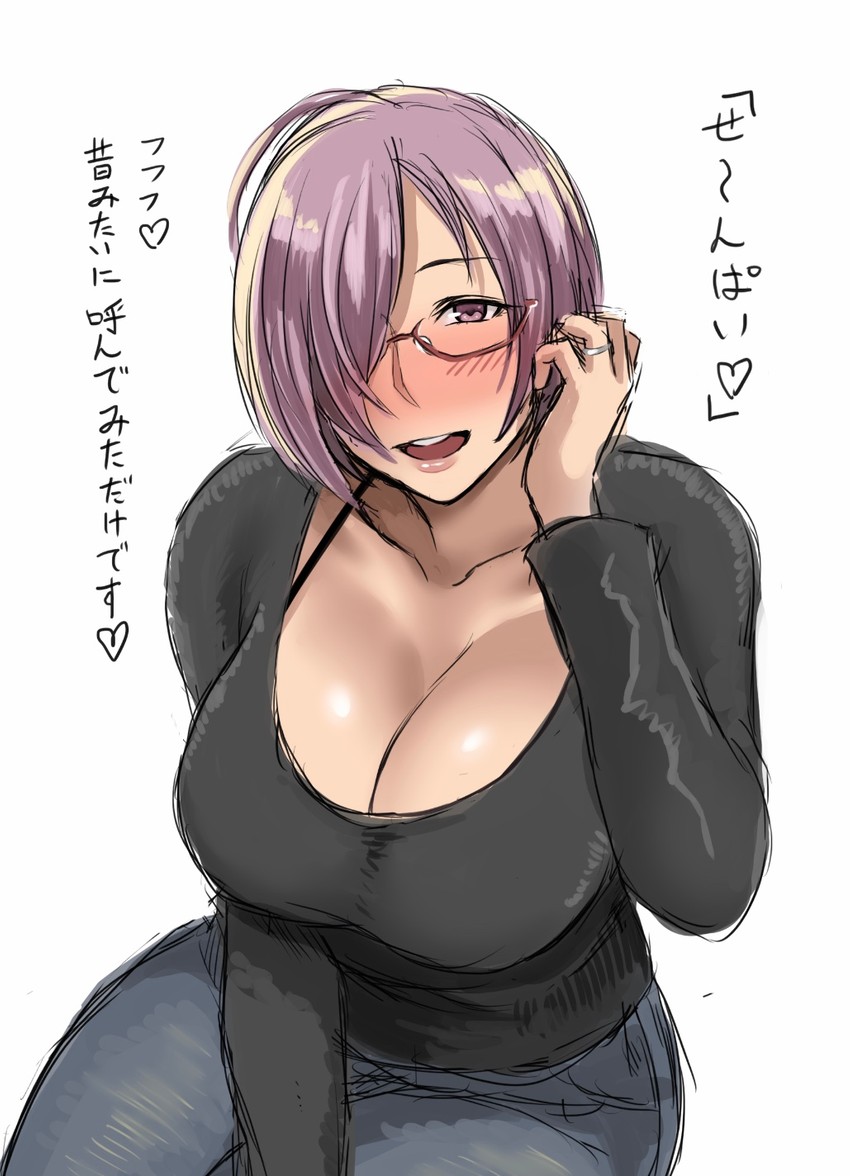 mash kyrielight (fate and 1 more) drawn by shibusun
