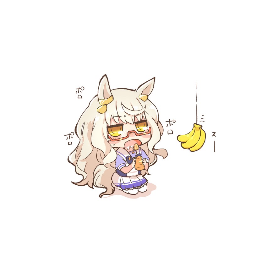 biwa hayahide (umamusume and 1 more) drawn by rebecca_(keinelove)