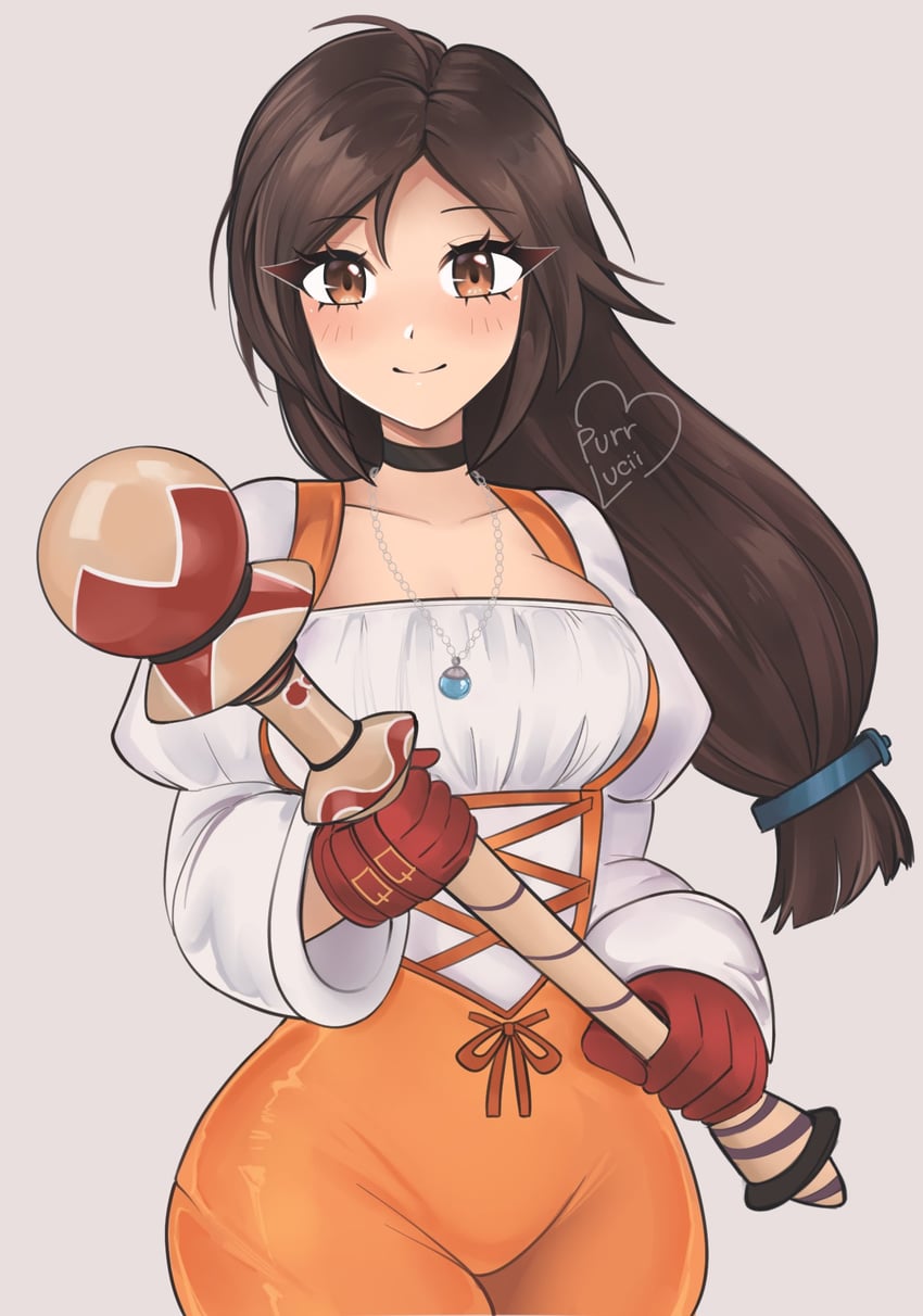 garnet til alexandros xvii (final fantasy and 1 more) drawn by luci_(purrlucii)