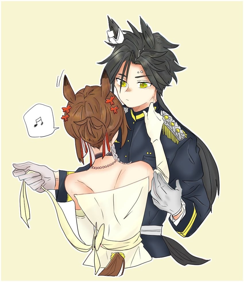 fine motion and air shakur (umamusume) drawn by natsume_(natsume_041)