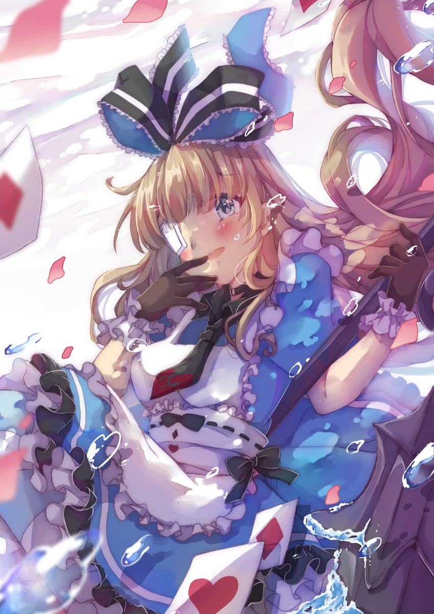 glacia (alice's adventures in wonderland and 2 more) drawn by lucia50072