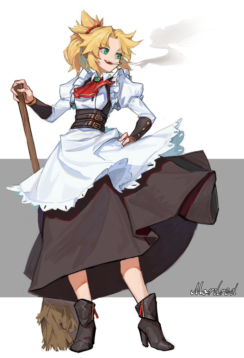 mordred (fate and 1 more) drawn by f.k_(hs225kr)