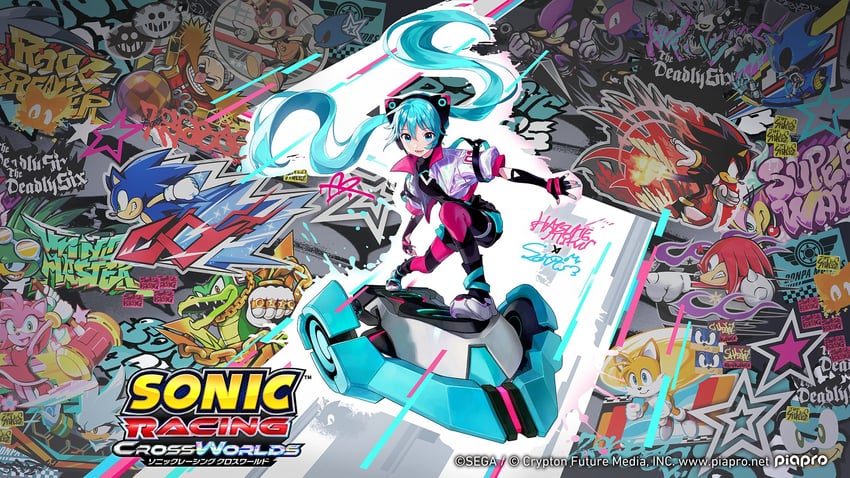 hatsune miku, sonic the hedgehog, shadow the hedgehog, amy rose, tails, and 11 more (vocaloid and 2 more)