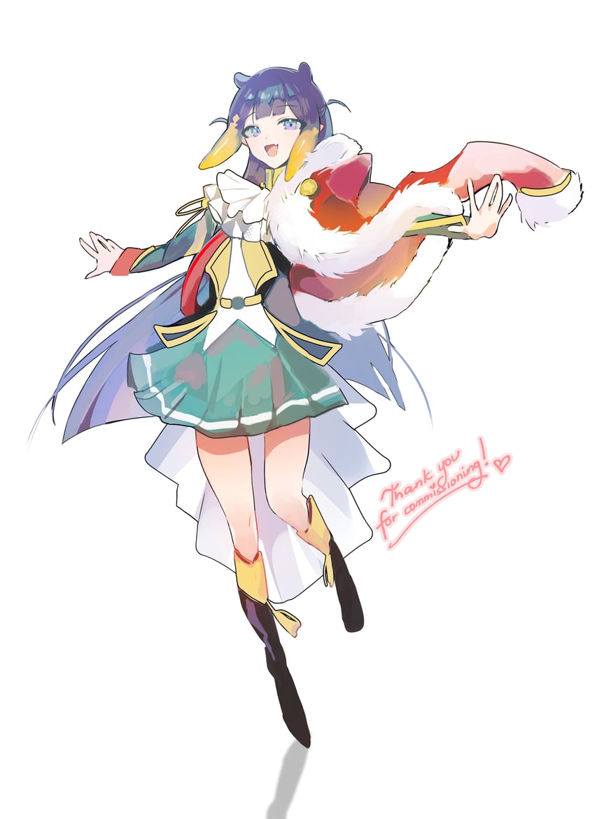 ninomae ina'nis and tsuyuzaki mahiru (hololive and 2 more) drawn by macchirei