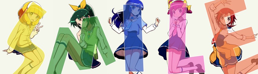 midorikawa nao, kise yayoi, aoki reika, hino akane, and hoshizora miyuki (precure and 1 more) drawn by shirono