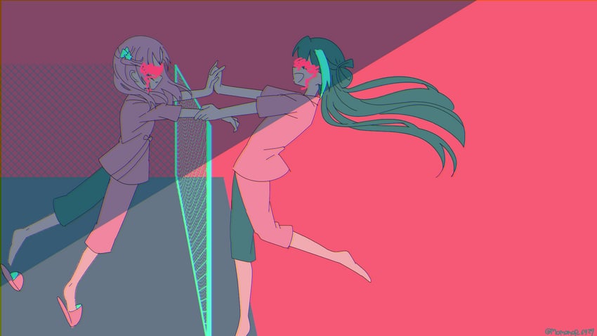 alina gray and misono karin (mahou shoujo madoka magica and 2 more) drawn by momo_tomato