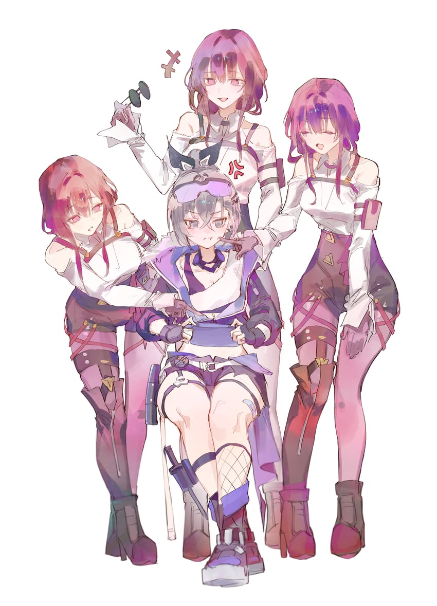 kafka and silver wolf (honkai and 1 more) drawn by cocoballking