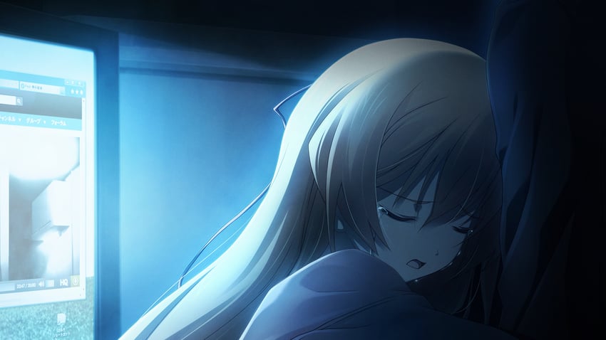 miyashiro takuru and kurusu nono (chaos;child) drawn by sasaki_mutsumi