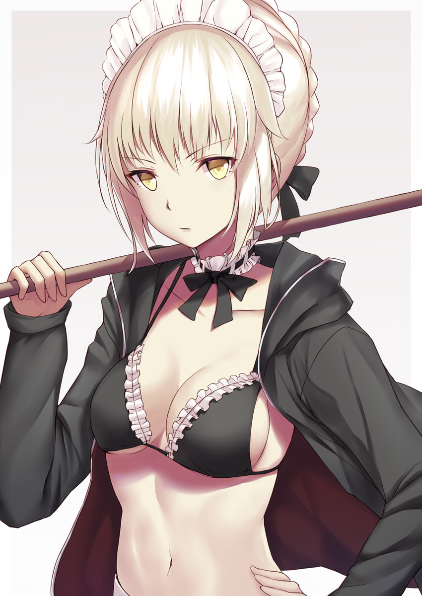 artoria pendragon and saber alter (fate and 1 more) drawn by pdxen