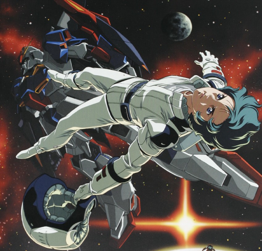 kamille bidan and zeta gundam (gundam and 1 more) drawn by onda_naoyuki