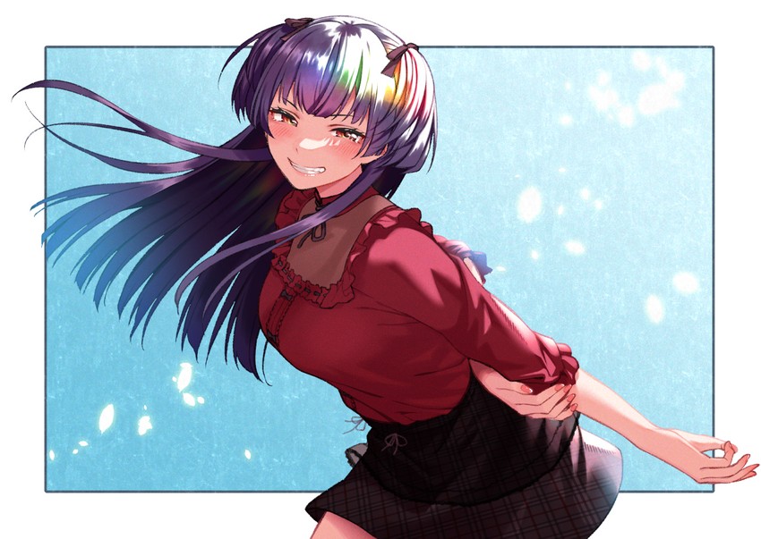 mayuzumi fuyuko (idolmaster and 1 more) drawn by ice_reizou