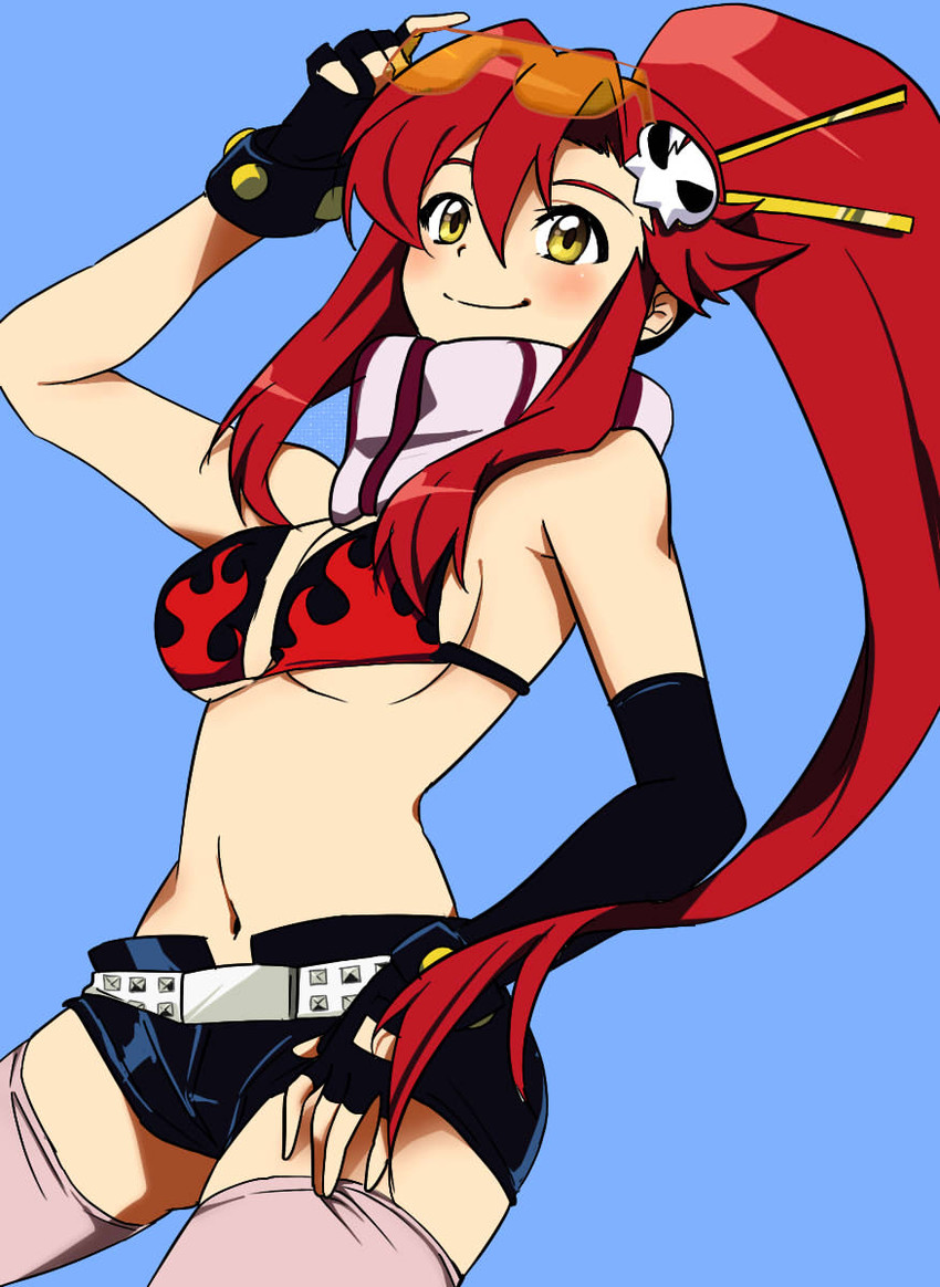 yoko littner (tengen toppa gurren lagann) drawn by aya_(ayam05)