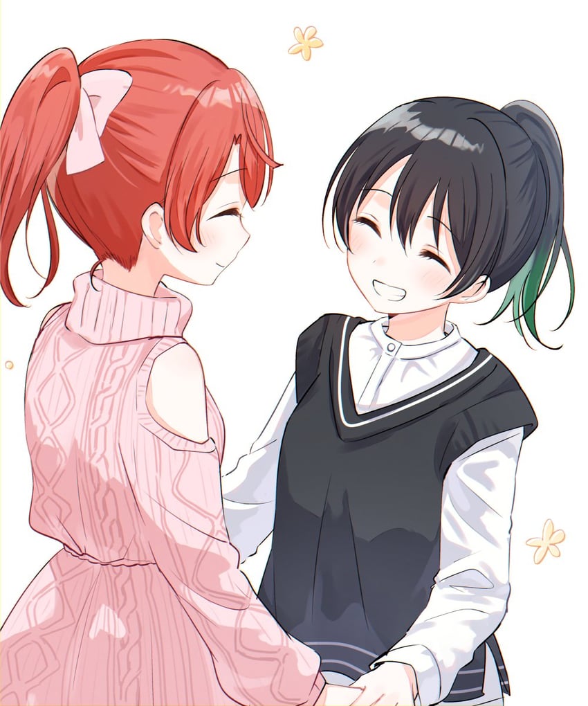uehara ayumu and takasaki yu (love live! and 1 more) drawn by watanabe_nako