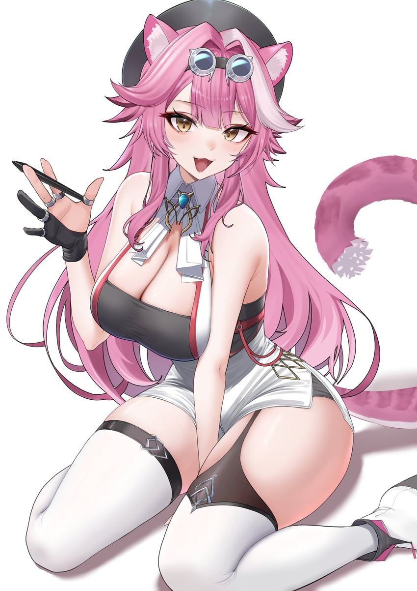 raora panthera (hololive and 1 more) drawn by mintz912