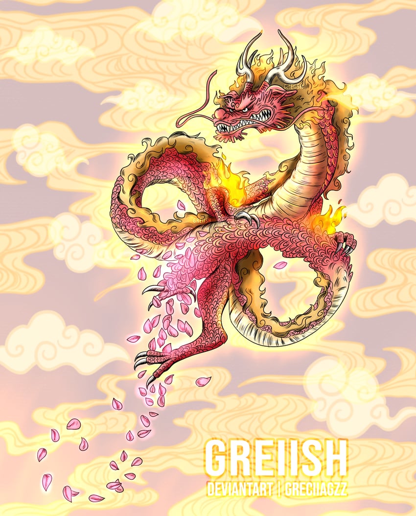 kouzuki momonosuke (one piece) drawn by greciiagzz