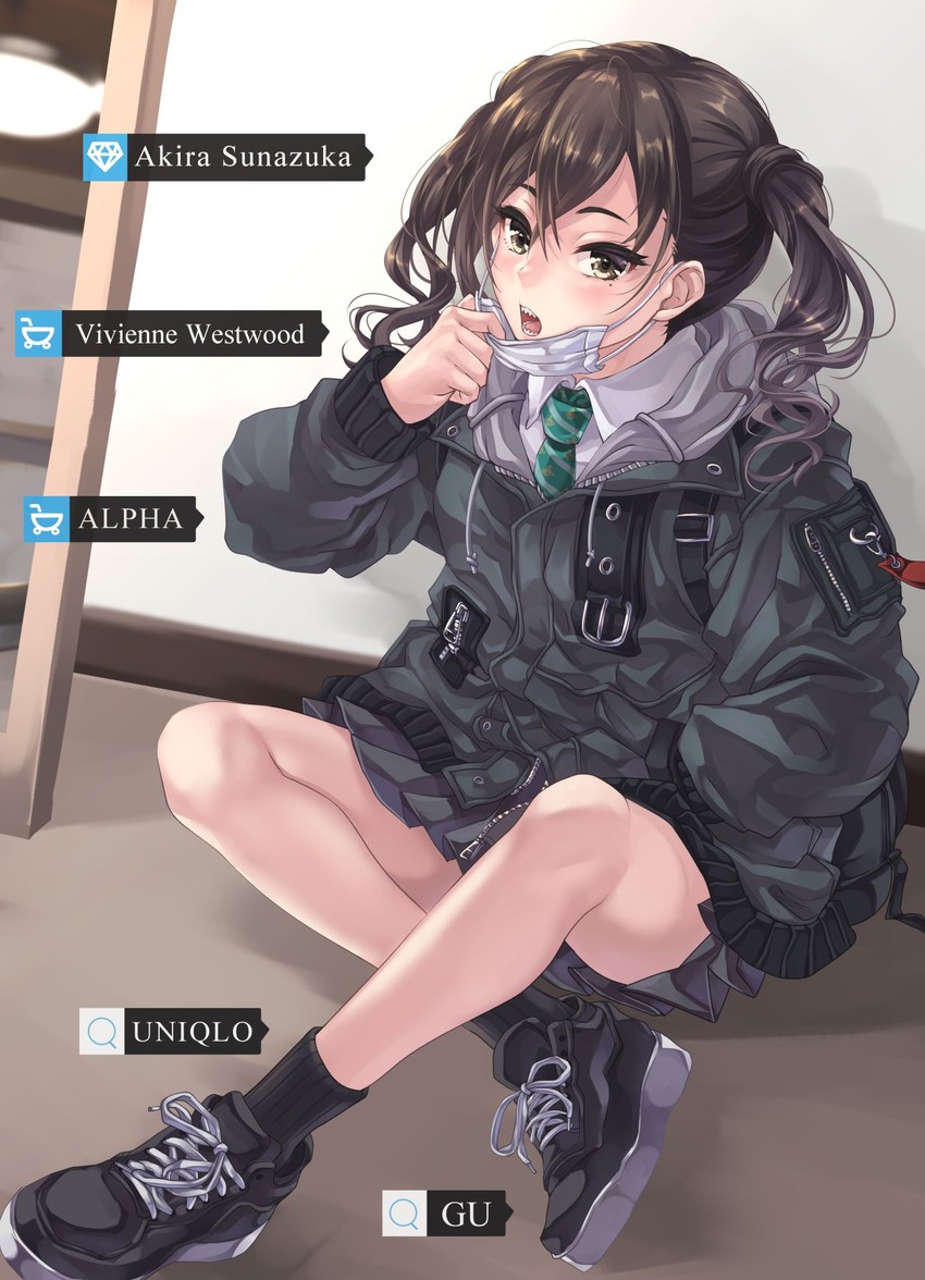sunazuka akira (idolmaster and 1 more) drawn by shashaki