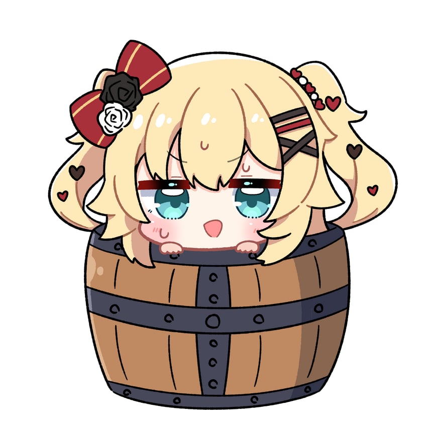 akai haato (hololive and 1 more) drawn by dohoon