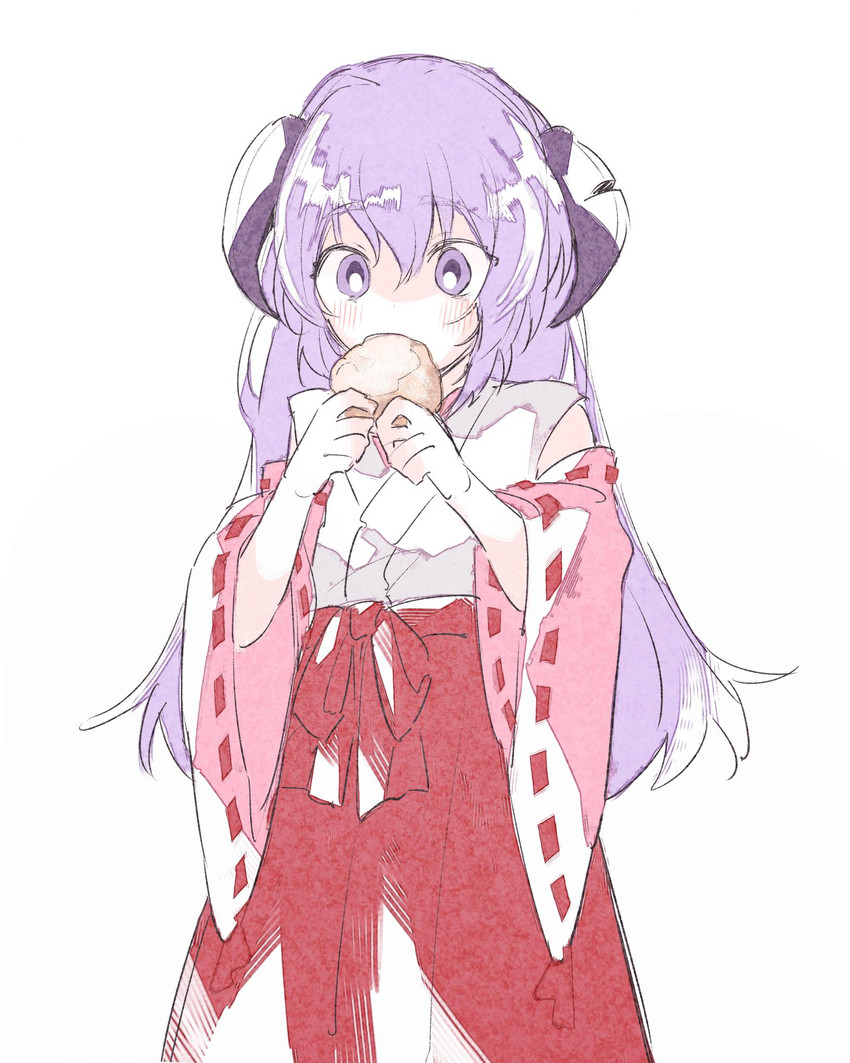 hanyuu (higurashi no naku koro ni) drawn by mura_konbane