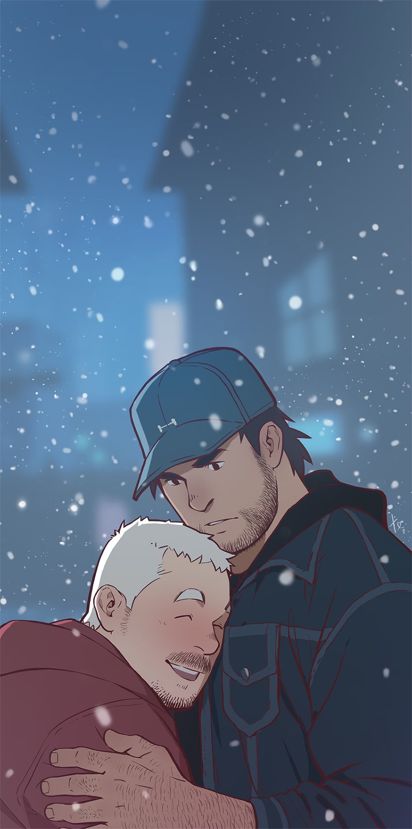 asgar and amo (ji peng gou you) drawn by youtian_(youtiange)