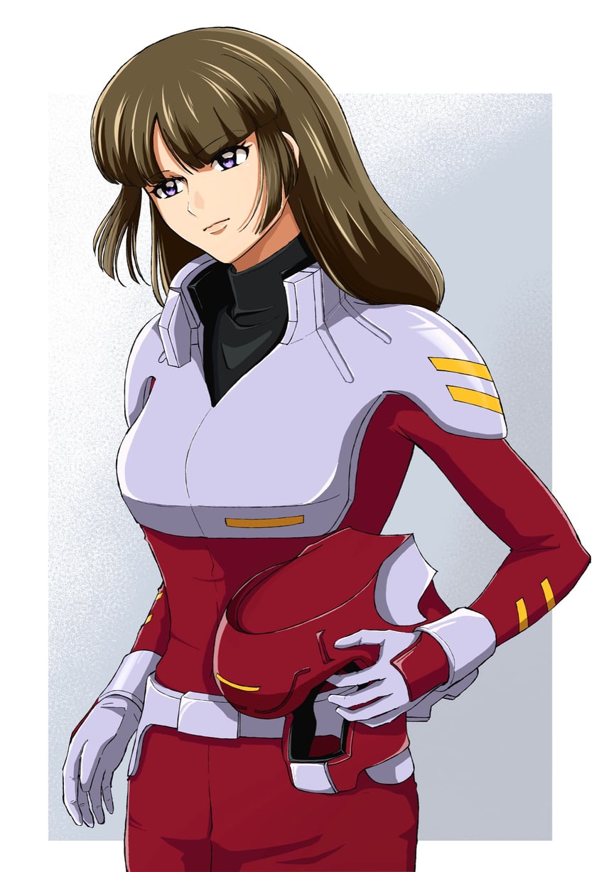 shiho hahnenfuss (gundam and 1 more) drawn by mikami_xsx