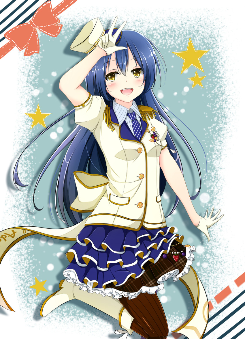 sonoda umi (love live! and 2 more) drawn by shiina_kuro