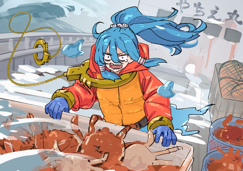 miyadeguchi mizuchi (touhou and 1 more) drawn by kanpa_(campagne_9)
