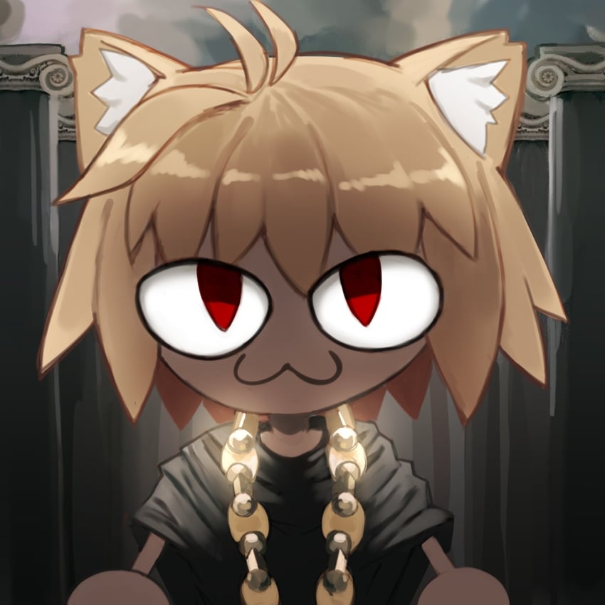 neco-arc and kanye west (tsukihime) drawn by parasoru_buruu