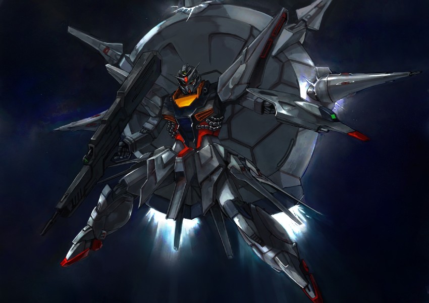 providence gundam (gundam and 1 more) drawn by touge_(kubiwa_tsuki)