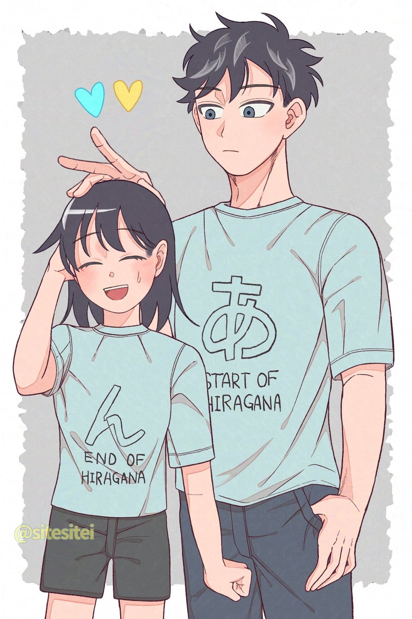 hatono chihiro and mizuo haruichi (futsuu no keion-bu) drawn by sitesitei
