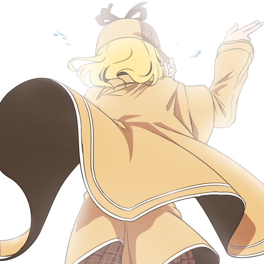 watson amelia (hololive and 1 more) drawn by mefomefo