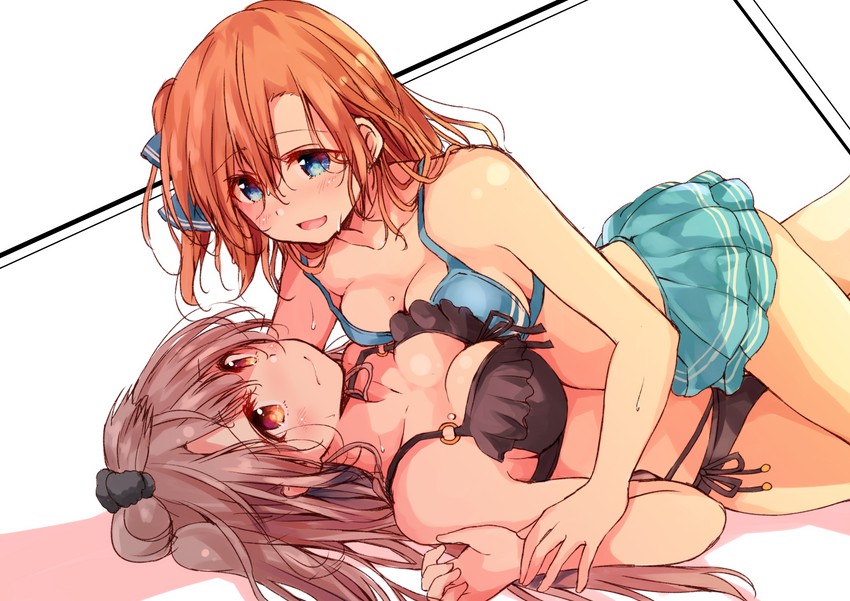 minami kotori and kosaka honoka (love live! and 1 more) drawn by fujisaki_kyouya
