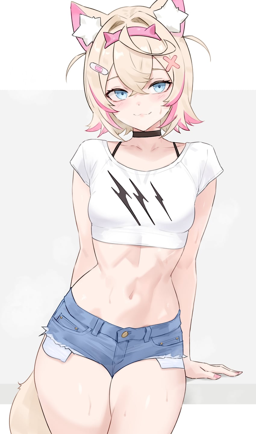 mococo abyssgard (hololive and 1 more) drawn by bluefield