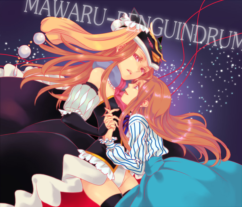 takakura himari and princess of the crystal (mawaru penguindrum) drawn by miho_(mi)