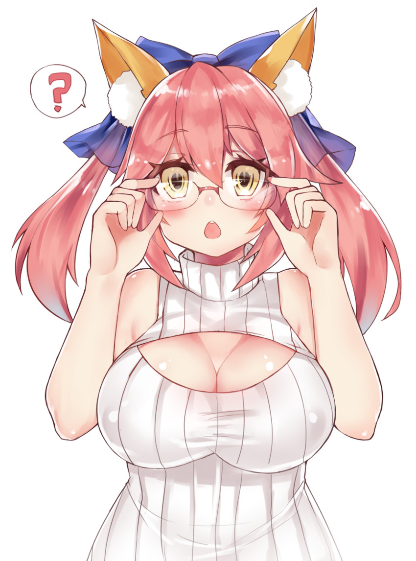 tamamo and tamamo no mae (fate and 1 more) drawn by osiimi