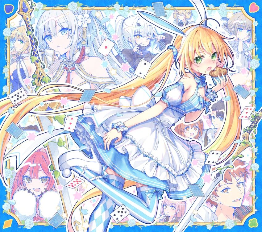 artoria pendragon, fujimaru ritsuka, emiya shirou, baobhan sith, morgan le fay, and 8 more (fate and 1 more) drawn by shiohari_kanna